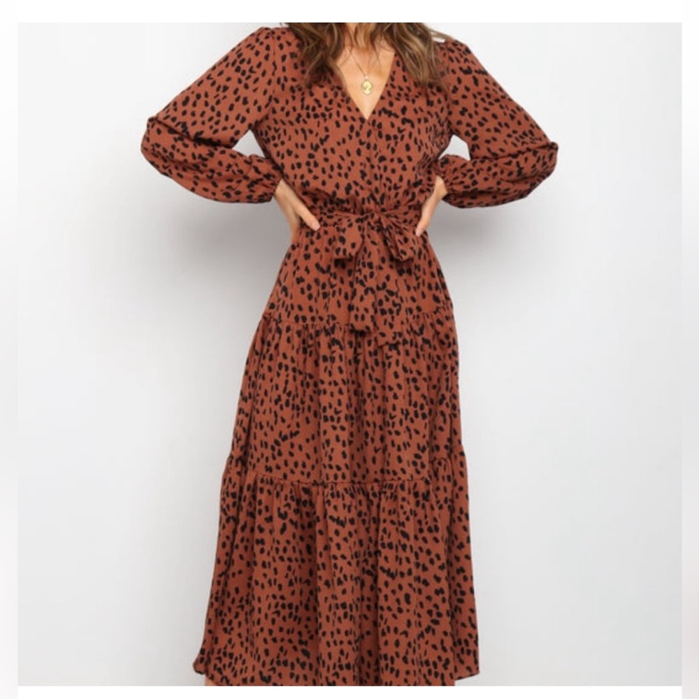 NWT- Petal & Pup Hyde Dress - Brown